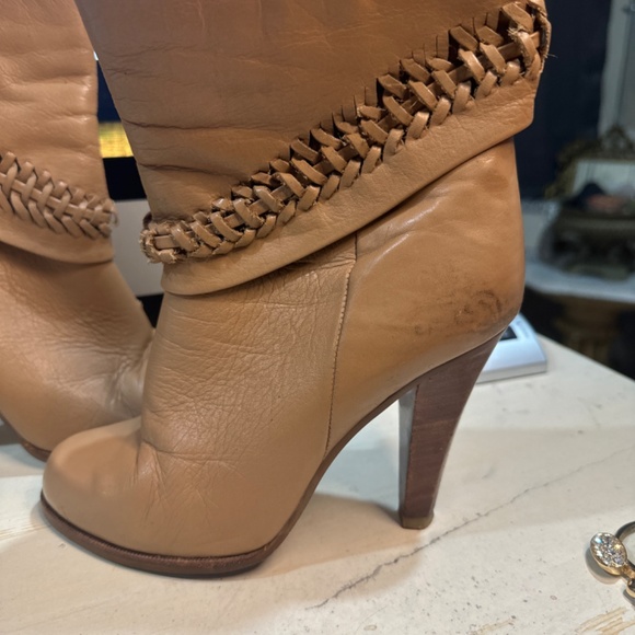 size 61/2 tan soft leather from brazil boots - Picture 6 of 16